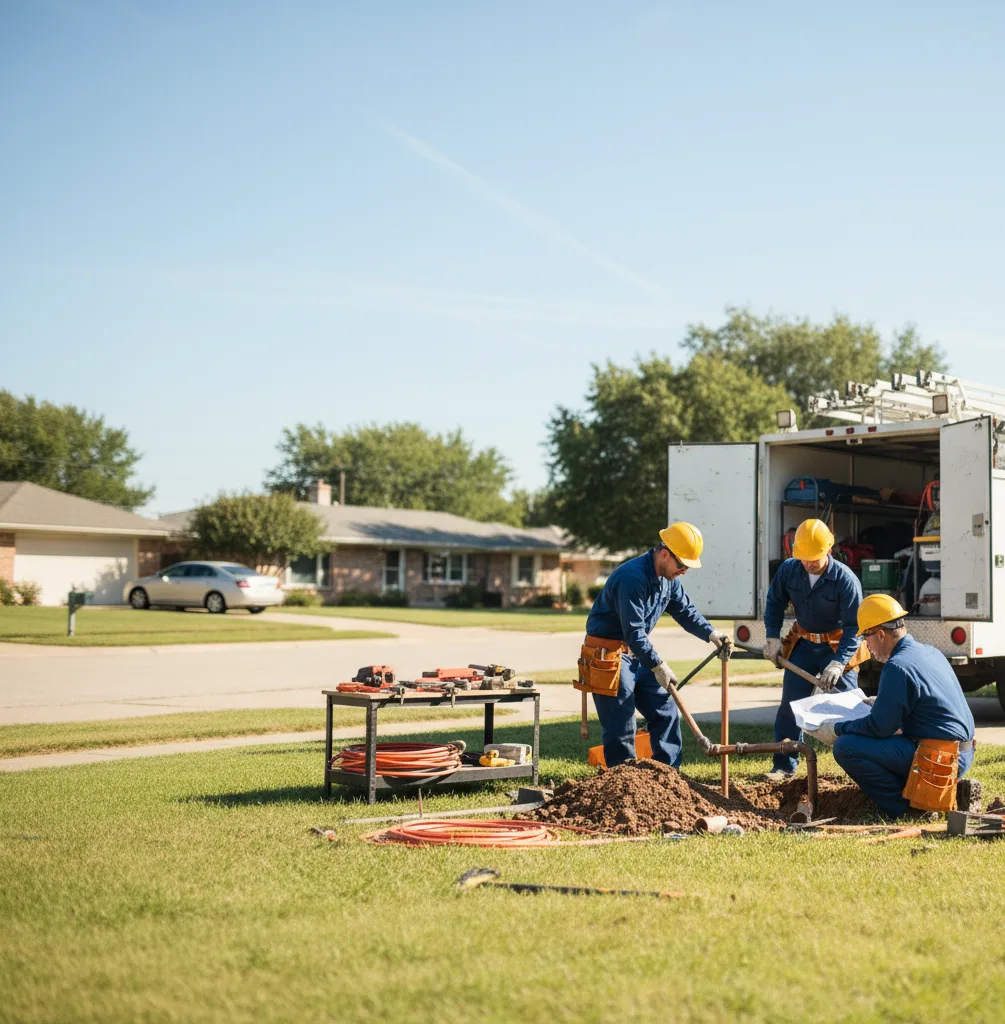 Sewer Line Repair in Harleton, TX